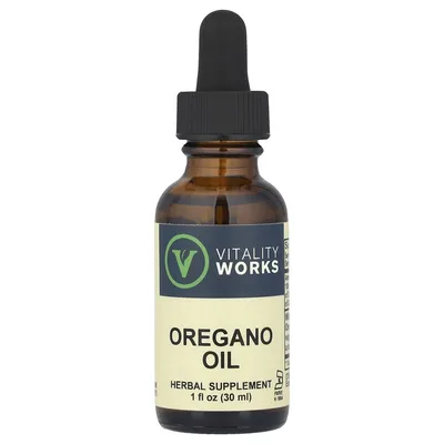 Vitality Works, масло орегано, 30 мл (1 жидк. унция)