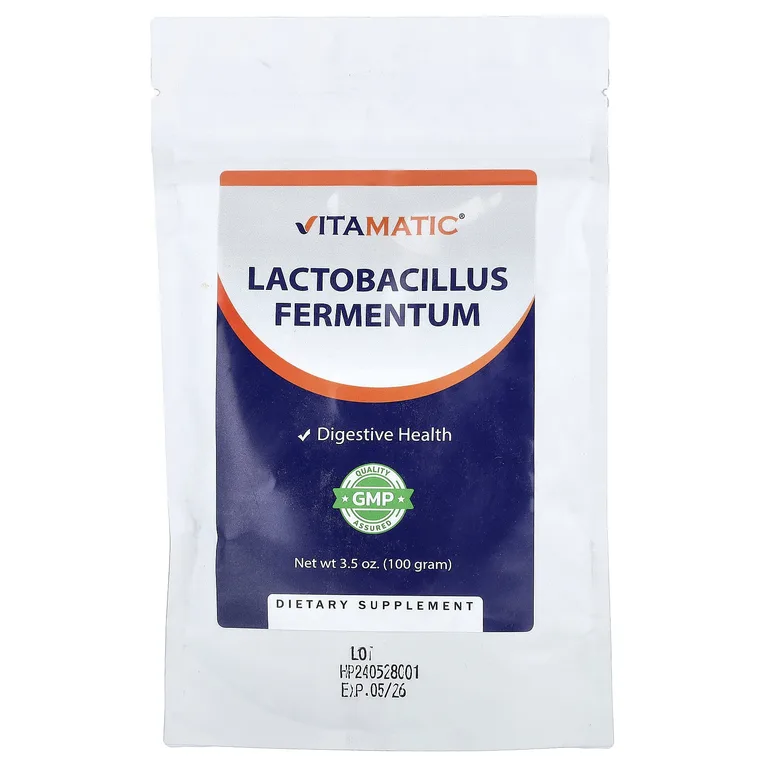 Vitamatic, ферментум (Lactobacillus fermentum), 100 г (3,5 унции)