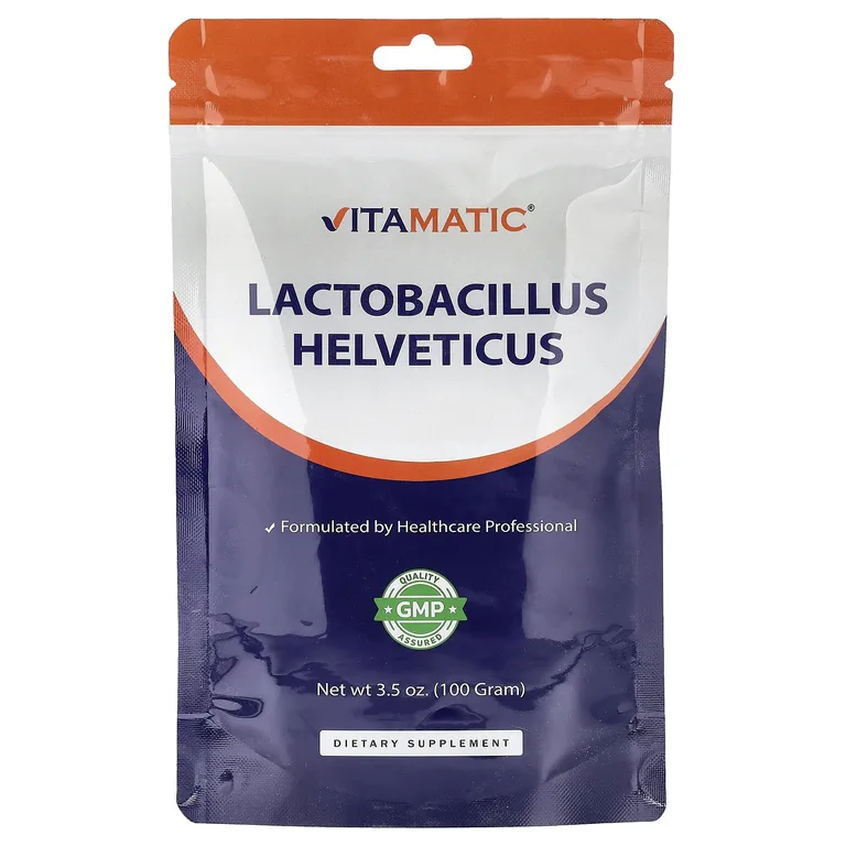 Vitamatic, лактобактерии гельветикус (Lactobacillus helveticus), 100 г (3,5 унции)