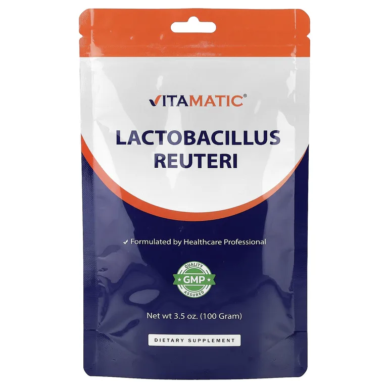 Vitamatic, лактобактерии реутери, 100 г (3,5 унции)
