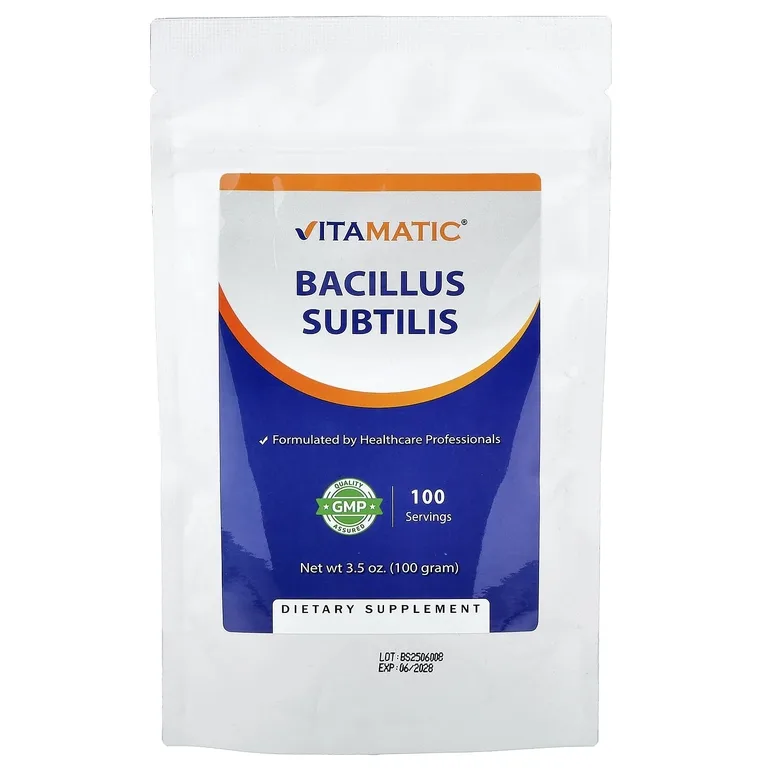 Vitamatic, сенная палочка (Bacillus subtilis), 100 г (3,5 унции)