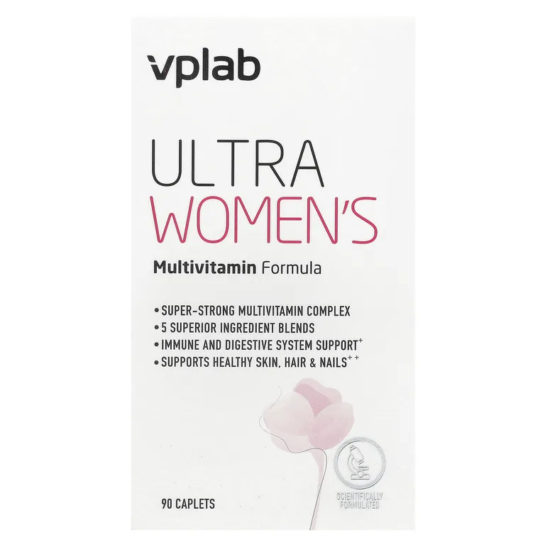 VPLab, Ultra Women’s, мультивитамины для женщин, 90 капсул