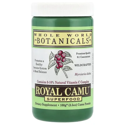 Whole World Botanicals, Royal Camu® Superfood, 100 г (3,5 унции)