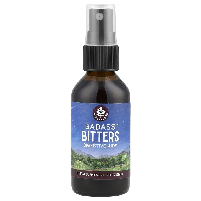 WishGarden Herbs, Badass™ Bitters, горькая настойка, 59 мл (2 жидк. унции)