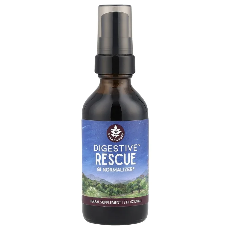 WishGarden Herbs, Digestive ™ Rescue, 59 мл (2 жидк. Унции)