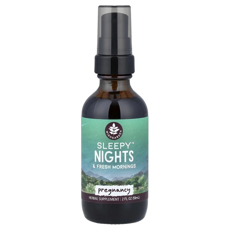 WishGarden Herbs, Sleepy ™ Nights & Fresh Morning, для беременных, 59 мл (2 жидк. унц.)
