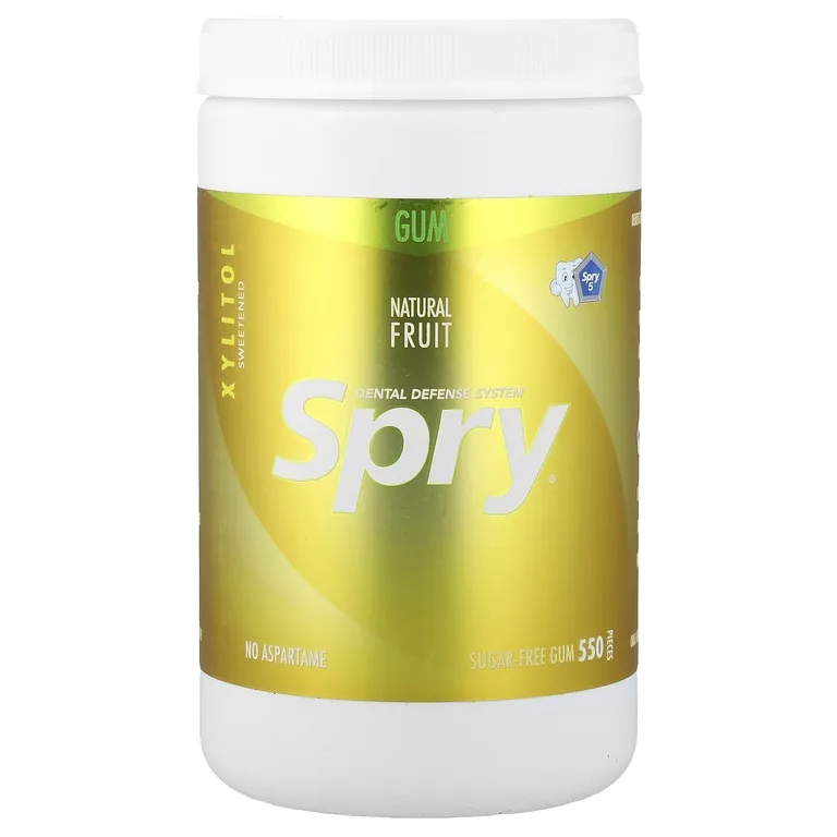 Xlear, жевательная резинка, натуральный фруктовый вкус, без сахара, 550 шт.