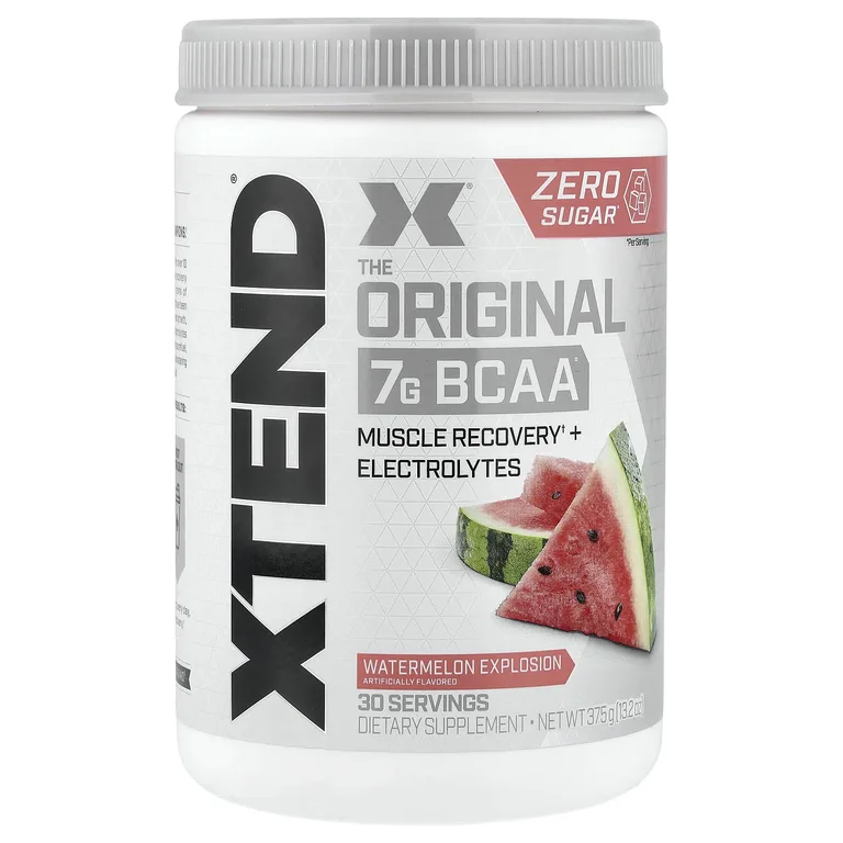 XTEND, 7 г аминокислот с разветвленной цепью, со вкусом арбуза, 375 г (13,2 унции)