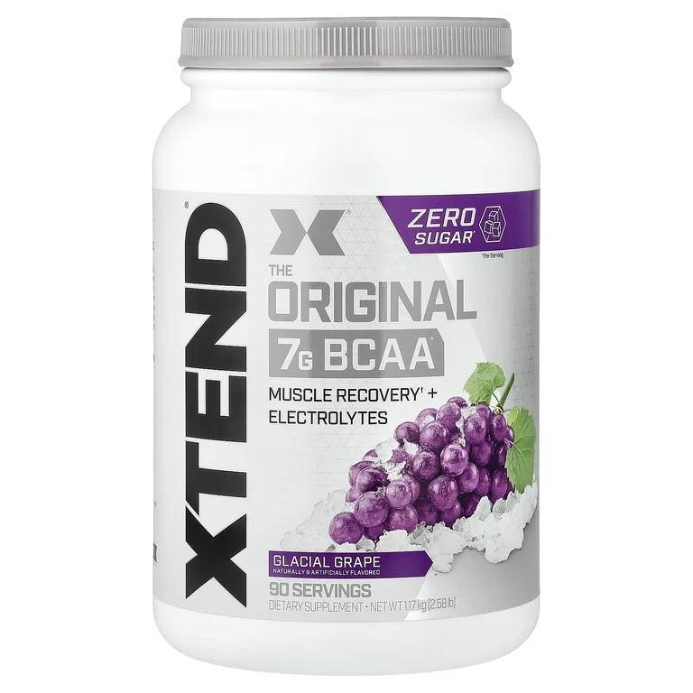 XTEND, 7 г BCAA, со вкусом холодного винограда, 1,17 кг (2,58 фунта)