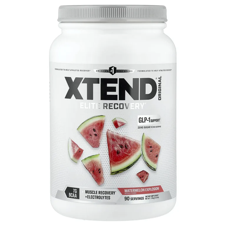 XTEND, добавка с 7 граммами аминокислот с разветвлённой цепью, со вкусом арбуза, 1,13 кг (2,48 фунта)