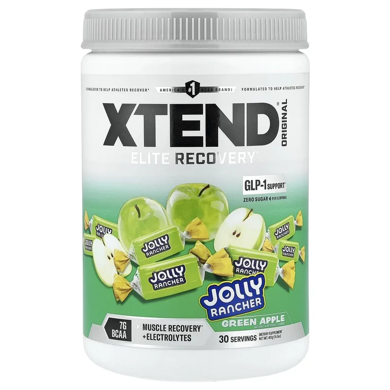 XTEND, Elite Recovery, Joly Rancher, зеленое яблоко, 417 г (14,7 унции)