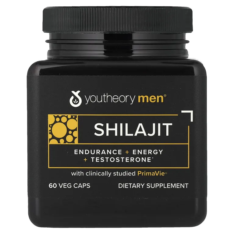 Youtheory, Men®, мумиё, 60 растительных капсул (250 мг в 1 капсуле)