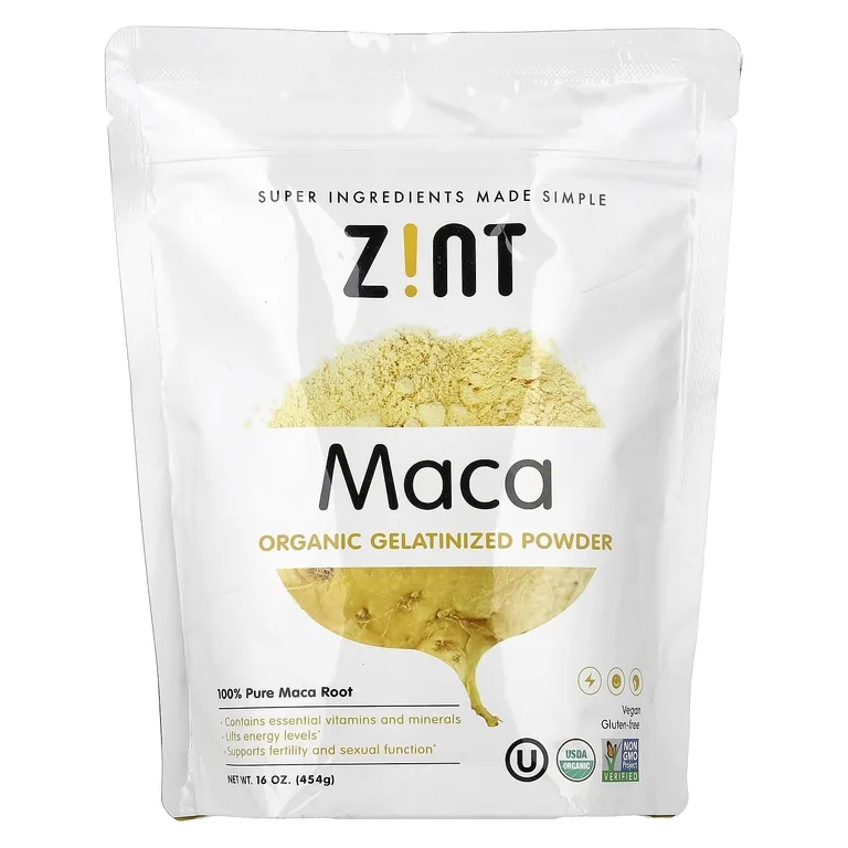 Zint, Органический желатинизированный порошок мака, 16 унций (454 г)